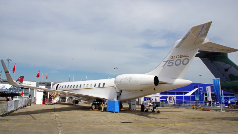 Bombardier Global 7500 C-FXAI