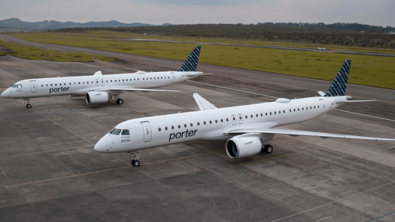 Embraer E195-E2 Портер Эйрлайнз