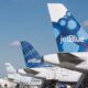 JetBlue has retired its first-ever aircraft, an Airbus A320 nicknamed "Bluebird"