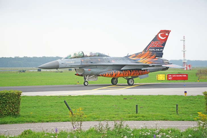 Lockheed Martin F-16D Viper 192 Filo Balikesir ВВС Турции