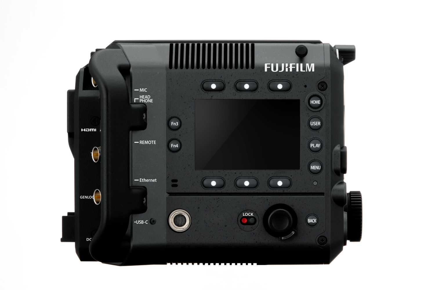 Изображение продукта кинокамеры Fujifilm GFX Eterna на белом фоне