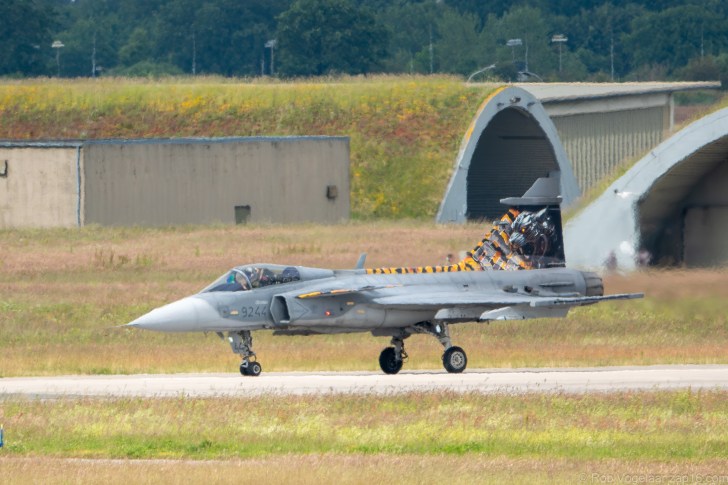 Saab JAS-39C Gripen 9244 211.lt ВВС Чехии