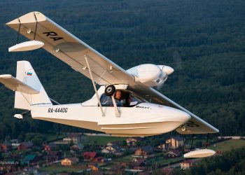 Air2Air: фотосъёмка самолёта-амфибии Borey от АэроВолга