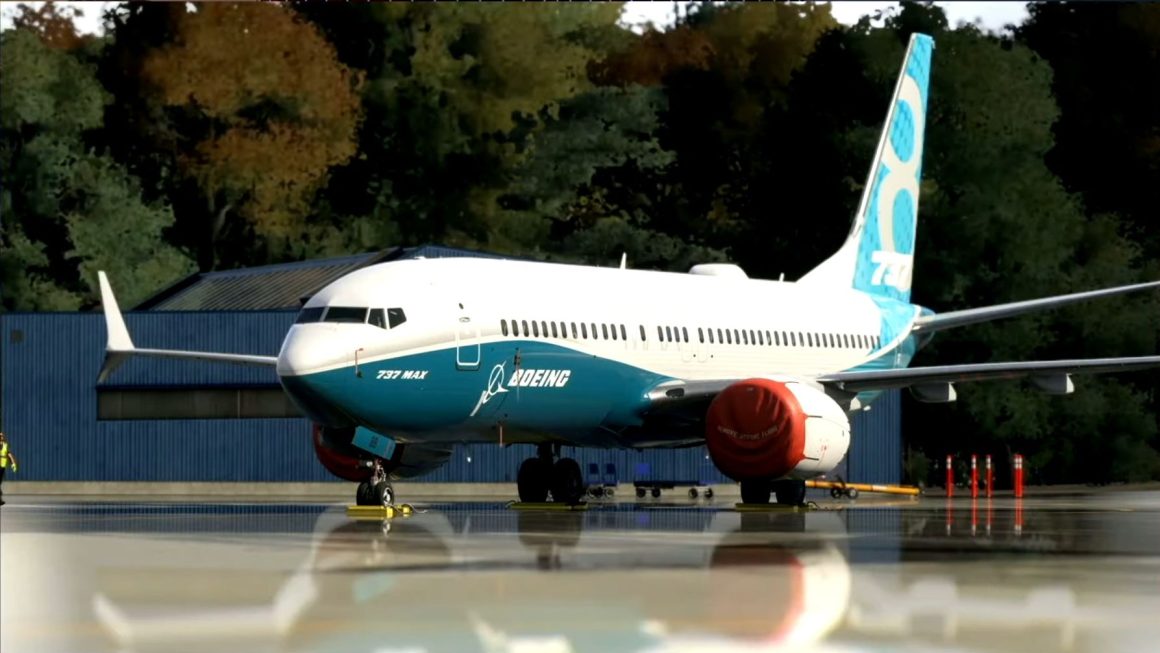 Скриншот Boeing 737 MAX 8 от MSFS24